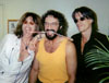 Denny with Steven Tyler and Joe Perry of Aerosmith
